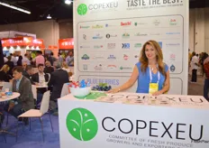 Claudia Nieto from the Committee of Fresh Produce Growers and Exporters of Argentina.